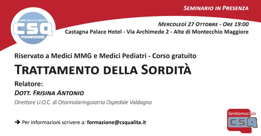 Trattamento Della Sordità