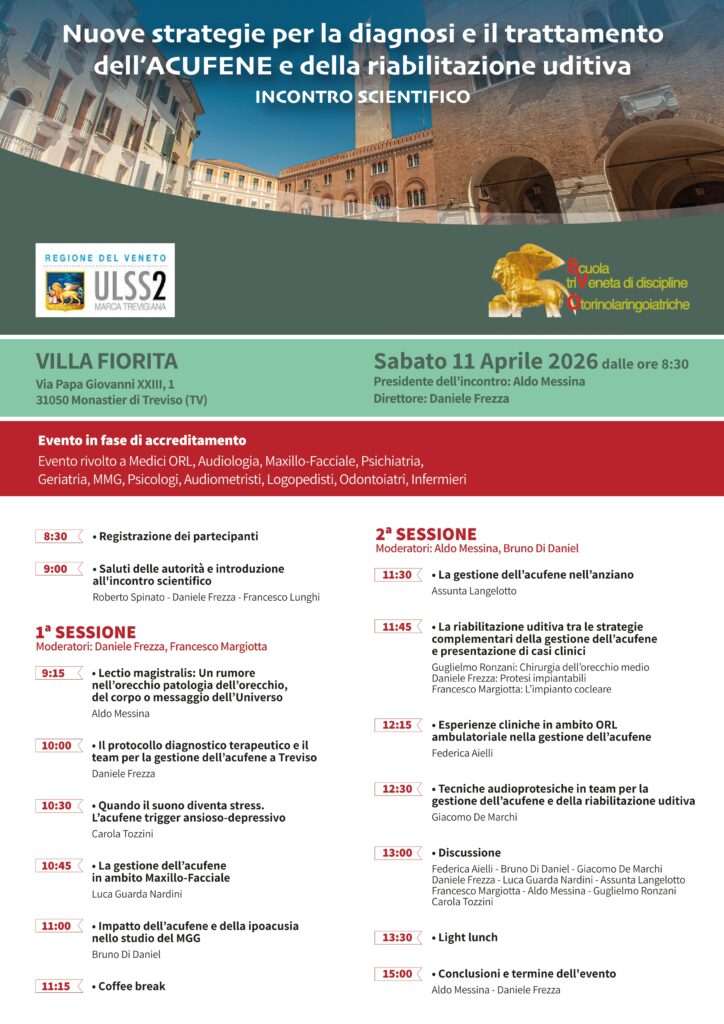 Nuove Strategie Per La Diagnosi E Il Trattamento Dell’acufene E Della Riabilitazione Uditiva