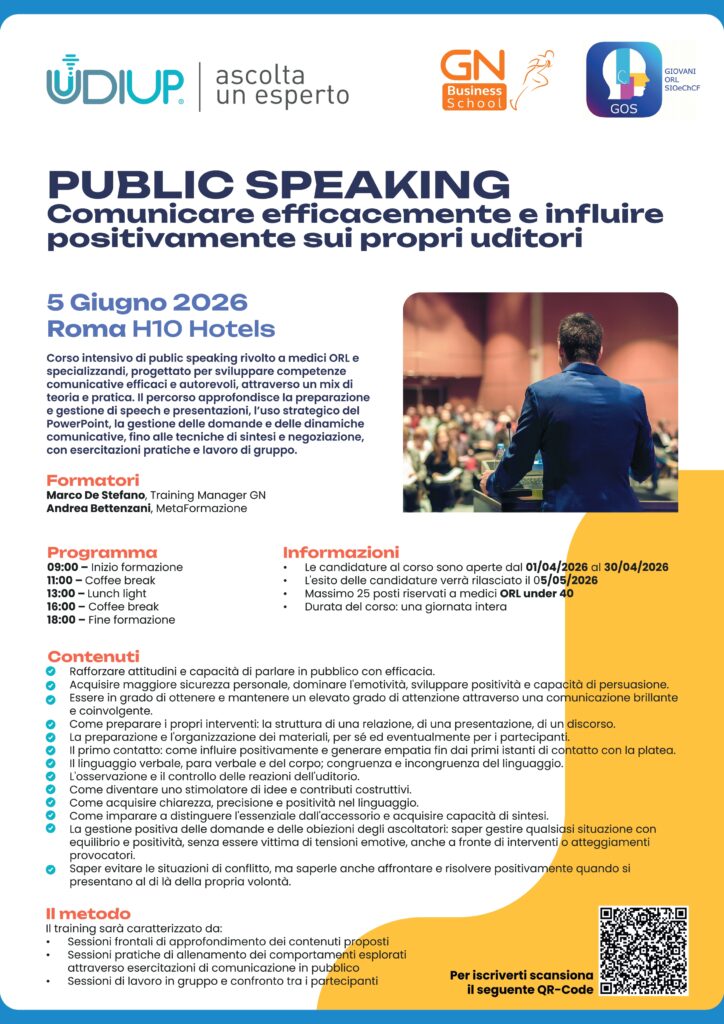 Public Speaking: Comunicare Efficacemente E Influire Positivamente Sui Propri Auditori